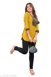 Women Short Kurti new Trendy Short Kurti For Girls