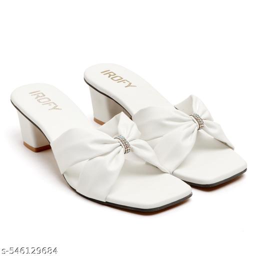 Women Block Heel Sandal Glass Heel | Sandal for Women | Casual Heel Sandal for Party | Women Footwear | Slipper For College Girls