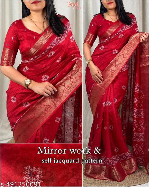 Nandini mirror/ red