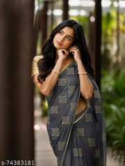 Anytime's nazmin chiffon saree without  blouse