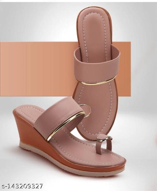Uk Collection women Solid Toe-ring Heels