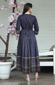 JAIPURI RAYON ANARKALI KURTI