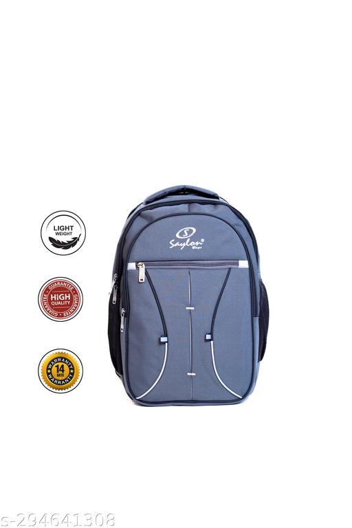 GO PACKAGES 36L Laptop Backpack for Men and Women | Laptop Bag 15.6 inch | Office Bag | Work, Business, Casual, GREY