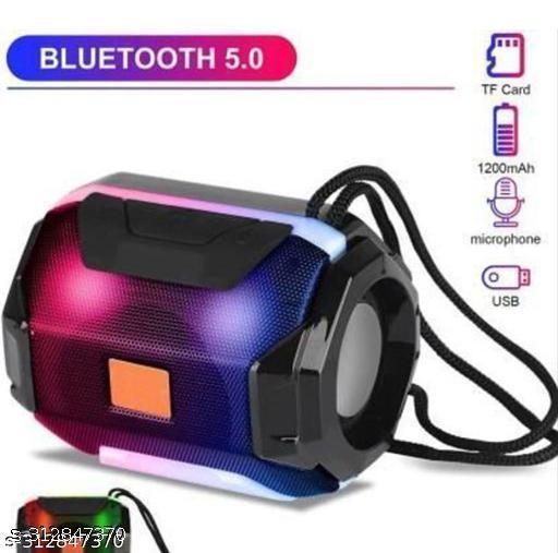 Bluetooth Speaker A005 Black Trendy Speaker Bluetooth 5.0 with HD Sound and Rich Bass Bluetooth Speaker