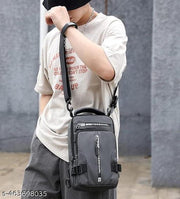 Multi-functional Backpack Cross Sling Bag For Men&Women Shoulder Crossbody Waterproof Sling Backpack Bag with USB Charging Port for Travel Messenger Bag
