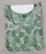 Women Ethnic Wear Women Crepe Fabric Printed Straight Kurti, Size -S, M, L, XL, XXL, 2XL, XXXL, 3XL, 4XL, 5XL ( New Arrival New Design Fashionable Kurti )