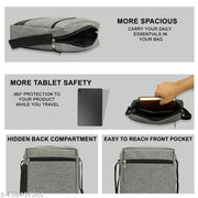 ROCKZONE Black, Khaki Sling Bag Stylish Polyester sling bag for men & Women(S3)