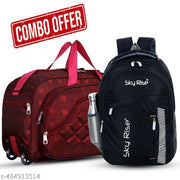 DILOX BAG 35 L Casual Waterproof 1Backpack + 1 duffel bags for Men Women Boys Girls/Office School College Teens & Students