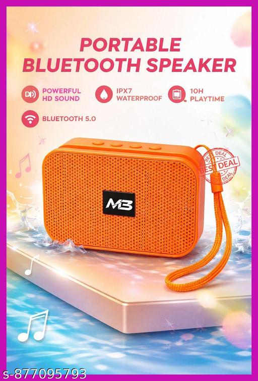 Microbots s10 bluetooth speaker | dj speaker |  trendy speaker 6watt