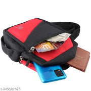 Znw-Enterprise-Sling-Bag-For-Men & Women-Polyester Bag-Adjustable Straps-Sling-Bag-Long & Strong Strap Spacious Design Easy Access Pockets Shoulder Strap Is Long Enough To Give To Trendy Casual Look.