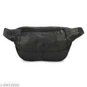 Latest Unisex Genuine Leather Waist Pouch Bag with Adjustable Length Leather Waist/Fanny Bag