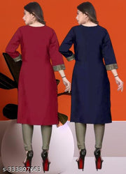 stylelist kurti with work
