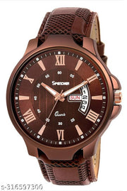Spencher Date & Day Function Analog Watch For Men & Boys