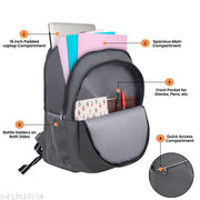 Medium 30 L School College Bag Laptop Backpack | Light Weight & Strong Stitches (Waterproof)