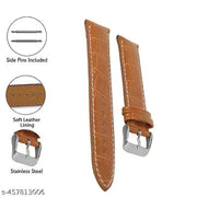 22mm Silicone Band & 22 mm Brown Leather Compatible With Quick Release Straps grey magnet & brown leather
