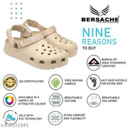 Bersache Extra Soft Classic Casual with  Regular wear with Ultra Soft & Flexibility Technology Sandal for Men's & Boy's-(Beige)-6135
